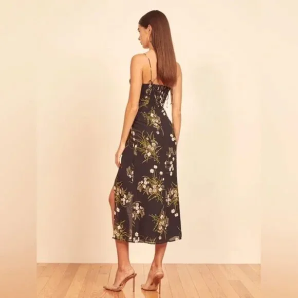 NWT Reformation Kourtney Dress - Veuve - Size 6 - Picture 4 of 7